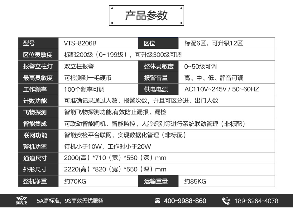 廠家直供安檢門批發